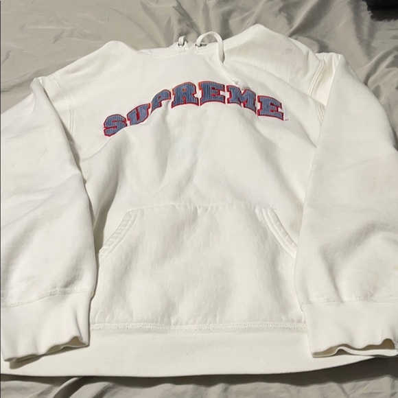 cream supreme hoodie
